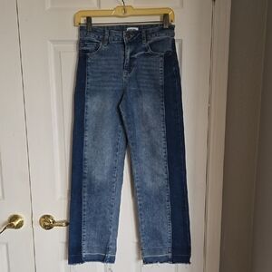 Youth RSQ Blue Ankle Cropped Jeans